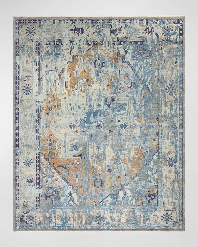 Surya Rugs Cappadocia Blue Hand-knotted Rug, 10' X 14' In Blue, Seafoam