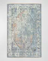 Surya Rugs Cappadocia Blue Hand-knotted Rug, 4' X 6' In Blue, Seafoam