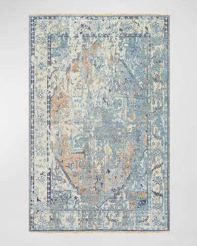 Surya Rugs Cappadocia Blue Hand-knotted Rug, 4' X 6' In Blue, Seafoam