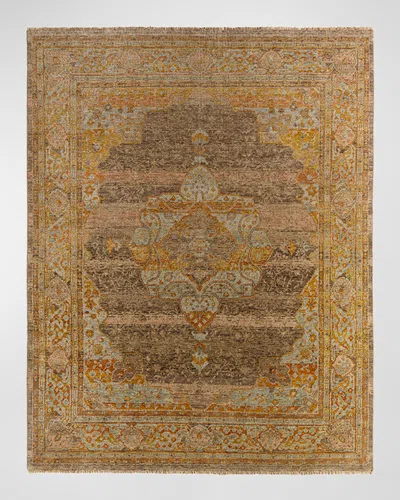 Surya Rugs Cappadocia Brown Hand-knotted Rug, 6' X 9' In Brown, Rust