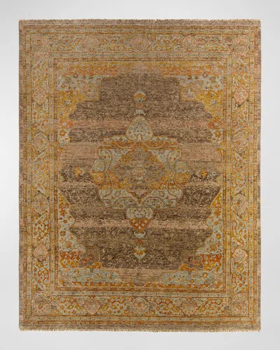 Surya Rugs Cappadocia Brown Hand-knotted Rug, 8' X 11' In Brown, Rust