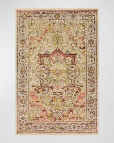 Surya Rugs Cappadocia Burgundy Hand-knotted Rug, 6' X 9' In Burgundy, Plum