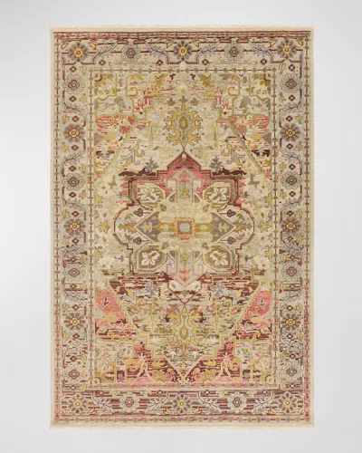 Surya Rugs Cappadocia Burgundy Hand-knotted Rug, 8' X 11' In Burgundy, Plum
