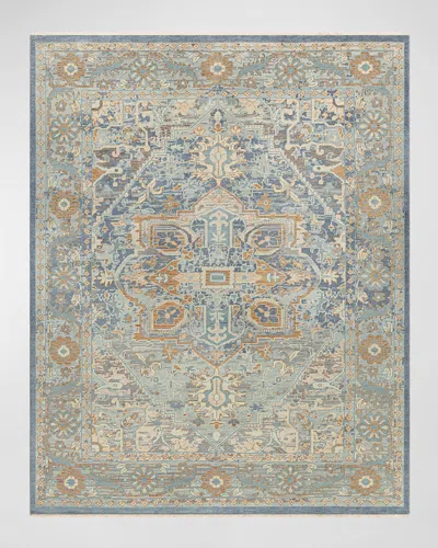 Surya Rugs Cappadocia Pale Blue Hand-knotted Rug, 8' X 10' In Pale Blue, Taupe 