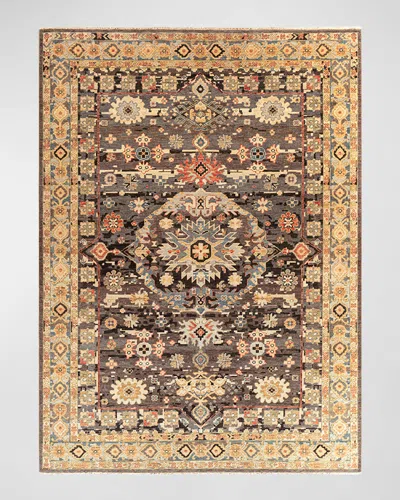 Surya Rugs Cappadocia Rust Hand-knotted Rug, 10' X 14' In Rust, Sage