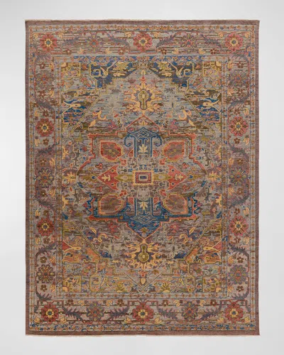 Surya Rugs Cappadocia Sage Hand-knotted Rug, 8' X 11' In Sage, Mauve