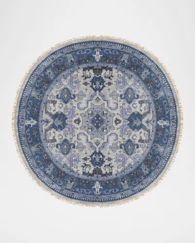 Surya Rugs Castle Hand-knotted Rug, 8' Round In Multi