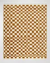 Surya Rugs Damier Hand-knotted Rug, 8' X 10' In Brown
