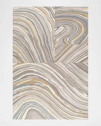 Surya Rugs Dreamscape Hand-tufted Rug, 5' X 8' In Tan/cream