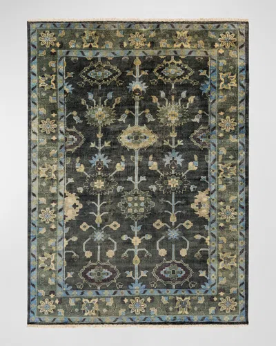 Surya Rugs Frieda Hand-knotted Rug, 9' X 12' In Green