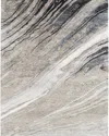 Surya Rugs Gemini Hand-tufted Rug, 5' X 8' In Gray/light Slate/off-white