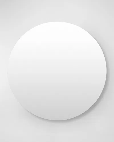 Surya Rugs Georgine Silver Gray Round Mirror
