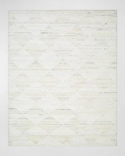 Surya Rugs Gina Hand-knotted Rug, 9' X 12' In Ivory, Black 