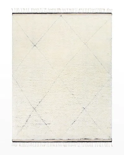 Surya Rugs Kerrington Hand-knotted Rug, 6' X 9' In White