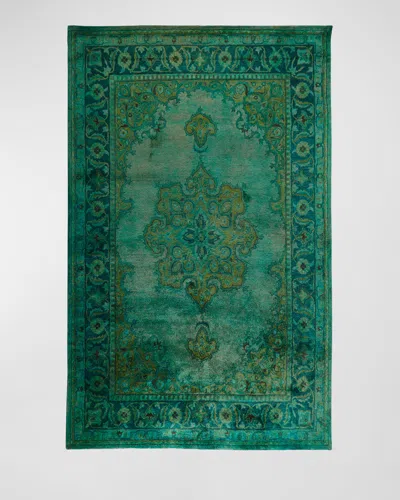 Surya Rugs Lotus Hand-tufted Wool Rug, 5' X 8' In Green