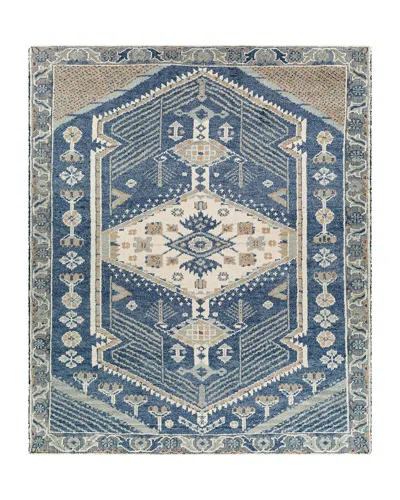 Surya Rugs Mathis Hand-knotted Wool Rug, 8' X 10' In Blue