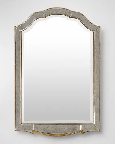 Surya Rugs Oleandar 48" Framed Mirror In Gold