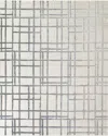 Surya Rugs Ombre Hand-knotted Rug, 9' X 12' In Gray, Cream