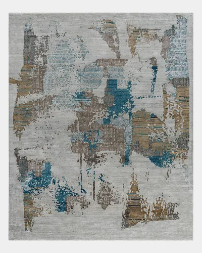 Surya Rugs Opulence Hand-knotted Rug, 6' X 9' In Grey