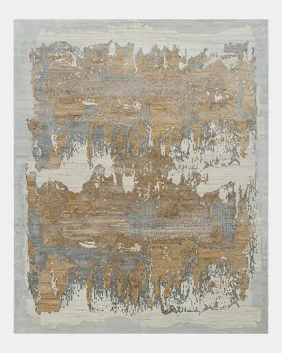 Surya Rugs Opulence Hand-knotted Runner, 3' X 10' In Rust
