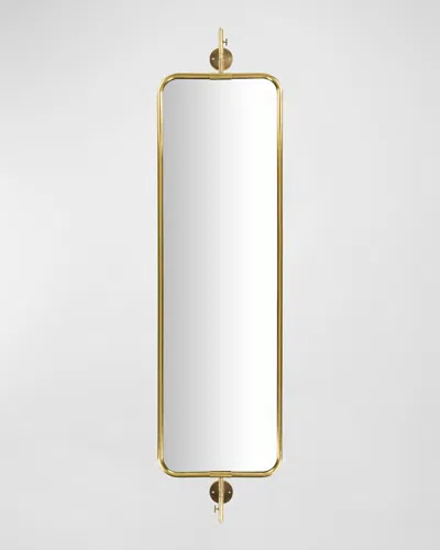 Surya Rugs Piroquette 80" Mirror In Gold