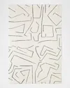 Surya Rugs Portobello Hand-tufted Rug, 5' X 8' In Cream;black