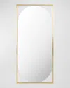Surya Rugs Qayanat 75" Floor Mirror In Gold