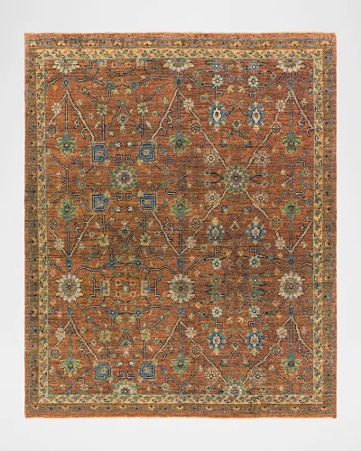 Surya Rugs Reign Hand-knotted Rug, 10' X 14' In Brown/biege