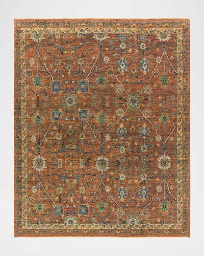 Surya Rugs Reign Hand-knotted Rug, 6' X 9' In Brown/biege
