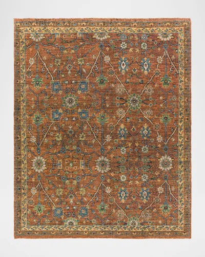 Surya Rugs Reign Hand-knotted Rug, 8' X 10' In Brown/biege