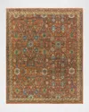 Surya Rugs Reign Hand-knotted Rug, 9' X 12' In Brown/biege
