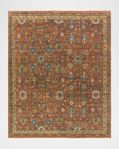 Surya Rugs Reign Hand-knotted Rug, 9' X 12' In Brown/biege