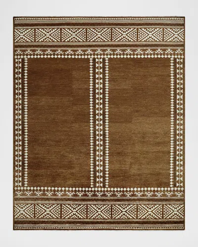 Surya Rugs Riviera Hand-knotted Rug, 10' X 14' In Brown