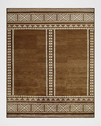 Surya Rugs Riviera Hand-knotted Rug, 6' X 9' In Brown