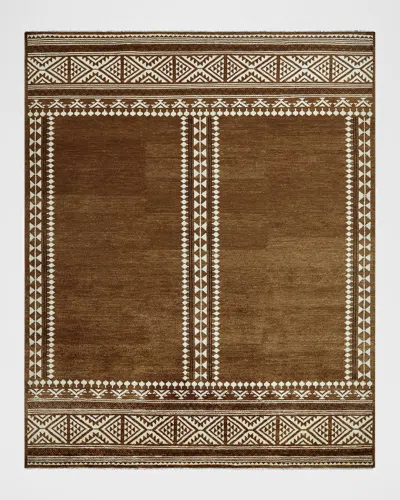 Surya Rugs Riviera Hand-knotted Rug, 9' X 12' In Brown