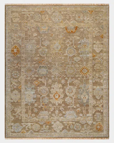 Surya Rugs Sinclair Hand-knotted Rug, 6' X 9' In Brown