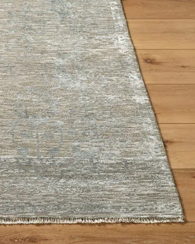 Surya Rugs Tenley Hand-knotted Rug, 6' X 9' In Gray, Slate