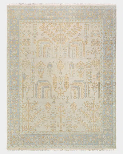 Surya Rugs Ushak Hand-knotted Rug, 6' X 9' In Multi