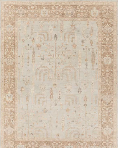 Surya Rugs Whetstone Hand-knotted Rug, 8' X 10' In White