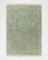 Surya Rugs Wilmington Hand-knotted Rug, 6' X 9' In Dusty Sage;slate;charcoal