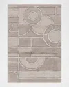 Surya Rugs X Frank Lloyd Wright Foundation Transcendence Hand-knotted Rug, 6' X 9' In Brown