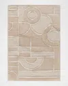 Surya Rugs X Frank Lloyd Wright Foundation Transcendence Hand-knotted Rug, 8' X 10' In Light Brown