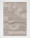 Surya Rugs X Frank Lloyd Wright Foundation Transcendence Hand-knotted Rug, 9' X 12' In Brown