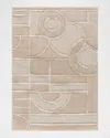 Surya Rugs X Frank Lloyd Wright Foundation Transcendence Hand-knotted Rug, 9' X 12' In Light Brown
