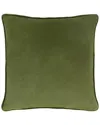 Surya Safflower Accent Pillow In Green