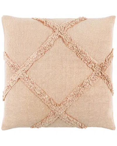 Surya Sarah Down Pillow In Pink