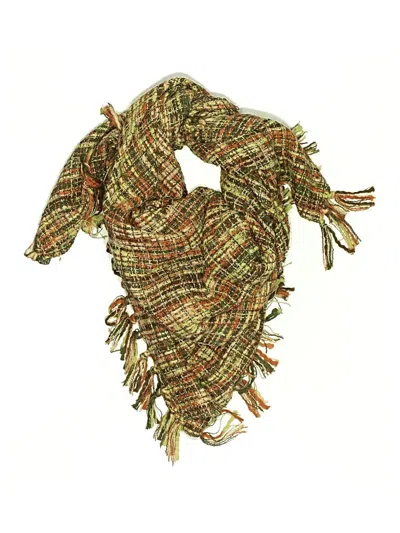 Pre-owned Surya Scarf In Green