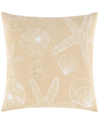 Surya Sea Pillow Cover In Beige