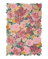 Surya Shindig 495684 Area Rug, 2' X 3' In Pink/ Blue