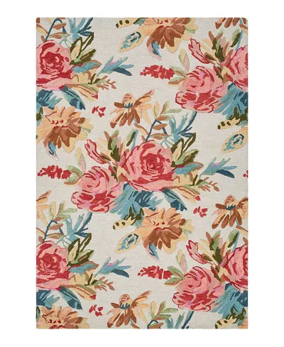 Surya Shindig 495727 Area Rug, 2' X 3' In Pink/cream